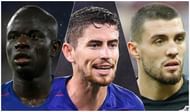 Chelsea's midfield - Kante, Jorginho and Kovacic.